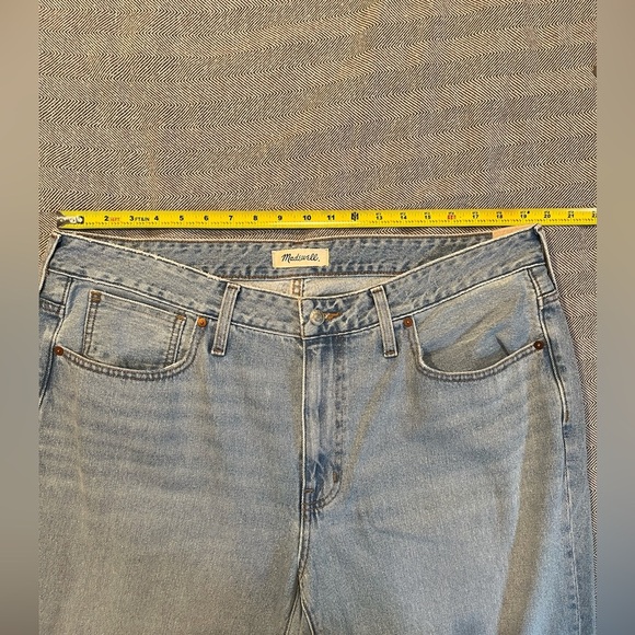 NWT Madewell Baggy Straight Jeans Size 14W - Picture 13 of 13